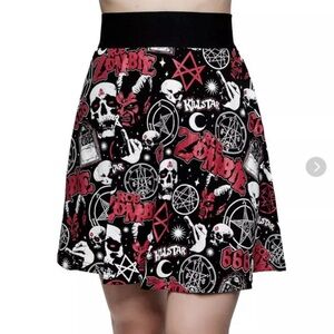 Rob Zombie x Killstar Skirt